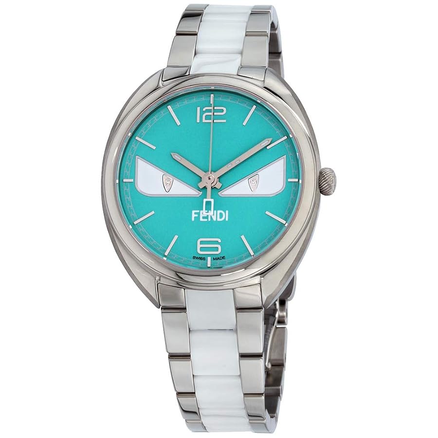 フェンディ時計 Amazon.co.jp: Fendi Momento Quartz Movement Turquoise Dial